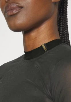 NEBBIA Womens Long Sleeve Top Intense - Long Sleeved Top - Black/Gold -Deals Sport Girl Outfit Store 4fbdce6a47b84539beb8c829bc0e47f6