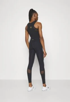 NEBBIA Womens High Waist Push Up Leggings Intense Heart Shaped - Leggings - Black/Gold -Deals Sport Girl Outfit Store 4fea9a6738e540118d32a3694c1ff64d