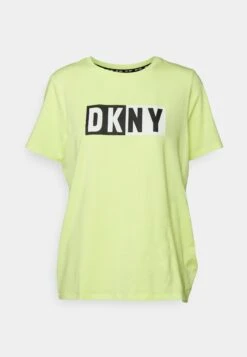DKNY Two Tone Logo Tee - Print T-Shirt - Sunny Lime 12 DKNY Two Tone Logo Tee - Print T-Shirt - Sunny Lime -Deals Sport Girl Outfit Store 4ffa78b53dba4c7dbce924e874126231