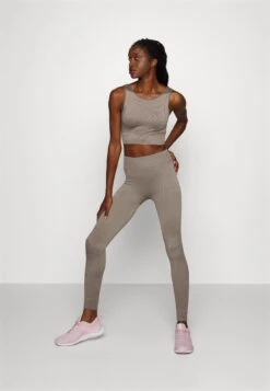 Only Play Onpjaia Life Lounge - Leggings - Brown -Deals Sport Girl Outfit Store 5501dc5ca93a48aea0c0025c636d998c