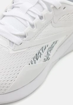 Reebok Nanoflex Tr 2 - Training Shoe - Footwear White/Cold Grey 1/Silver Metallic -Deals Sport Girl Outfit Store 553be0a483b743c6bea41491c9916eef