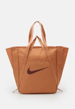 Nike Performance Gym Tote - Sports Bag - Amber Brown/Night Maroon -Deals Sport Girl Outfit Store 566a8a5dc71549c1a314fa580d5934b0