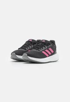 ADIDAS PERFORMANCE Runfalcon- Minimalist Running Shoes - Core Black/Pulse Magenta/Grey Six -Deals Sport Girl Outfit Store 56ce730e359c4d39b927aeae1aa43980
