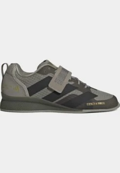 ADIDAS PERFORMANCE Unisex Adipower Weightlifting 3 - Training Shoe - Silver Pebble Core Black Olive Strata -Deals Sport Girl Outfit Store 5730a588c2414f338ab0e01962c35368