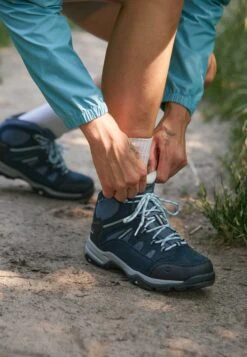 Hi-Tec Bandera Ii Wp- Hiking Shoes - Cornflower/Sprout -Deals Sport Girl Outfit Store 5972ca8992d4484fb5acee916349a45f