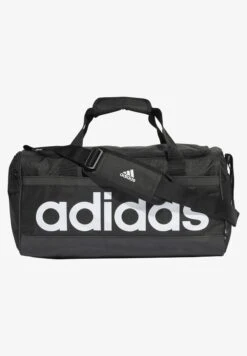 ADIDAS PERFORMANCE Linear Duffel S - Sports Bag - Black White -Deals Sport Girl Outfit Store 5a94c6e7527b44a5b594848b1d7c71a9