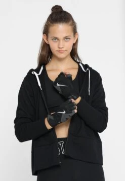 Nike Performance Premium Fitness Glove - Fingerless Gloves - Black/Volt/White -Deals Sport Girl Outfit Store 5ab2c23b4d624c3c871c1db91524dc6f