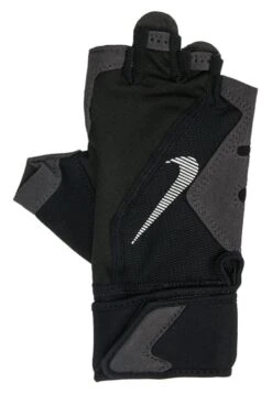 Nike Performance Premium Fitness Glove - Fingerless Gloves - Black/Volt/White -Deals Sport Girl Outfit Store 608535aa74bf466fb4c06673e5049ac1