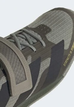 ADIDAS PERFORMANCE Unisex Adipower Weightlifting 3 - Training Shoe - Silver Pebble Core Black Olive Strata -Deals Sport Girl Outfit Store 610100bc54ac4c8880303442bf7d4fe8