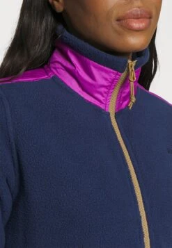 The North Face Royal Arch Jacket - Fleece Jacket - Summit Navy/Purple Cactus Flower/Utility Brown -Deals Sport Girl Outfit Store 618ae8071791447f9e691f96eef61613