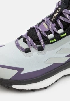 Adidas TERREX Free Hiker 2 Gore-Tex- Hiking Shoes - Silver/Lucid Lemon -Deals Sport Girl Outfit Store 61cdfcc397484ea0be1155f2a3a812e4