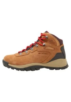 Columbia Newton Ridge Plus Ii Waterproof - Walking Boots - Elk/Mountain Red