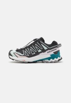 Salomon Xa Pro 3D V9 Gtx - Hiking Shoes - Black/Bleached Aqua/Harbour Blue