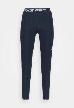 Nike Performance Leggings - Obsidian/White -Deals Sport Girl Outfit Store 646a3dfaf0144ed182a26a11d75ad616