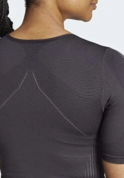 ADIDAS PERFORMANCE Sml T - Sports T-Shirt - Black/Grey Six -Deals Sport Girl Outfit Store 665eddb21a064ef0b1060457e29c273f