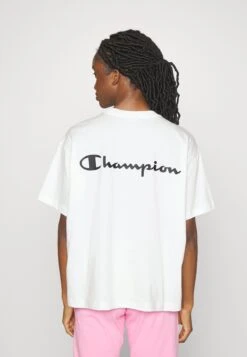 Champion Crewneck - Sports T-Shirt - White -Deals Sport Girl Outfit Store 67ab711efcc142febae8cd54fc31eadf