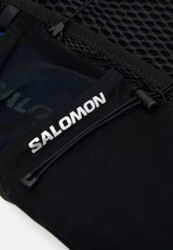 Salomon Active Skin 8 With Flasks Unisex - Hydration Rucksack - Black -Deals Sport Girl Outfit Store 67ae6db3f99544bcb563fe67d87afe12