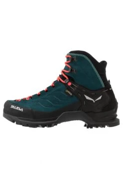 SALEWA Mtn Trainer Mid Gtx - Hiking Shoes - Atlantic Deep/Ombre Blue