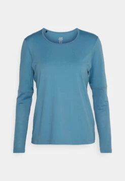 CASALL Essential Detail Long Sleeve - Long Sleeved Top - Ocean Blue -Deals Sport Girl Outfit Store 6a28be0088c942adb8aa9ca6f210f02b