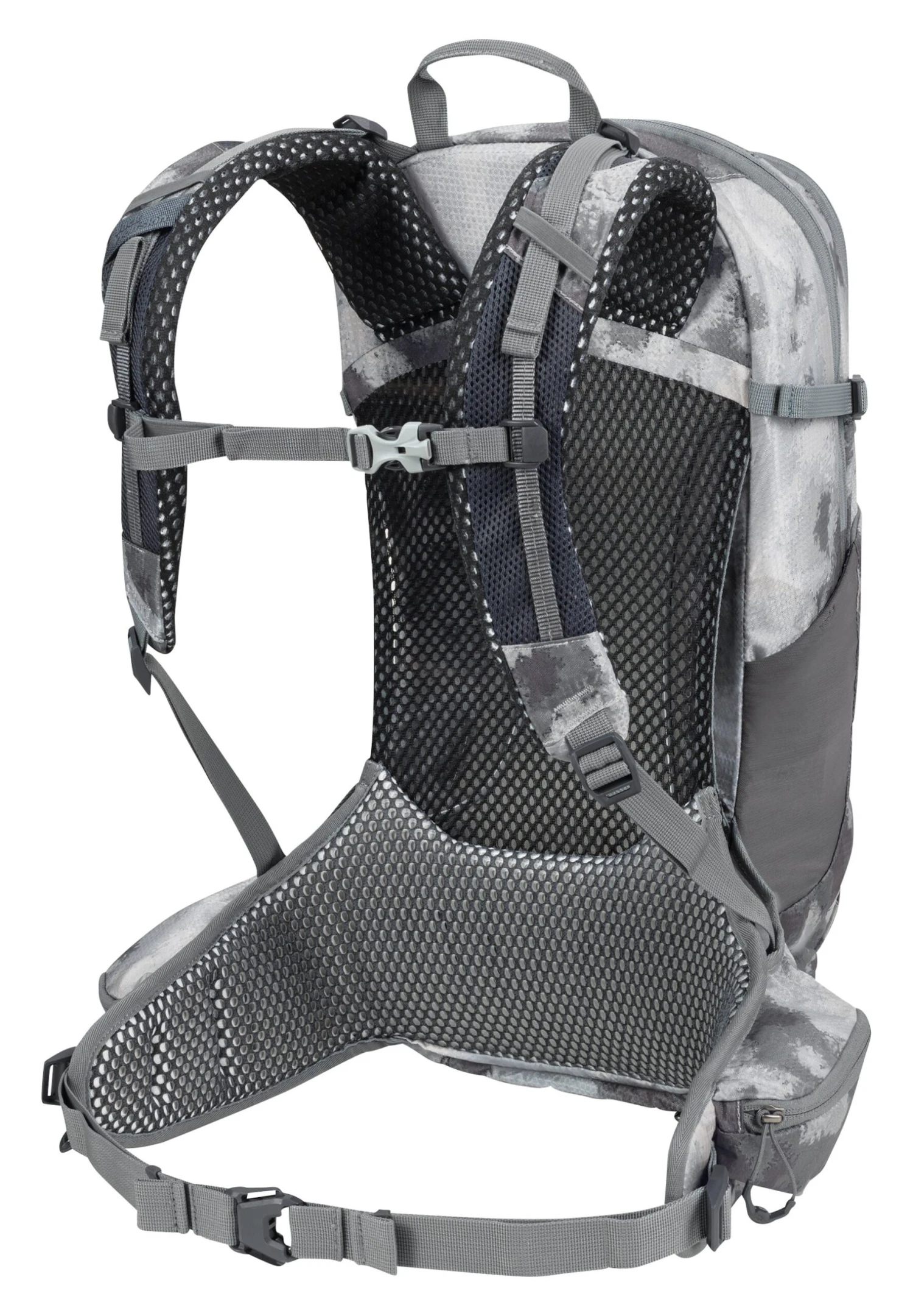 Jack Wolfskin Crosstrail 22 St - Hiking Rucksack - Silver All Over 4 Jack Wolfskin Crosstrail 22 St - Hiking Rucksack - Silver All Over - Image 2