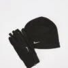 Nike Performance Hat And Glove Set - Beanie - Black/Silver -Deals Sport Girl Outfit Store 6cf7c9d0c7ba4fda89ac55ce9171eba1
