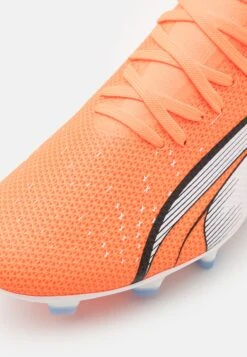 Puma Ultra Match Fg/Ag - Moulded Stud Football Boots - Ultra Orange/White/Blue Glimmer -Deals Sport Girl Outfit Store 6ea452f9739a4f54b8186a2d88cced22