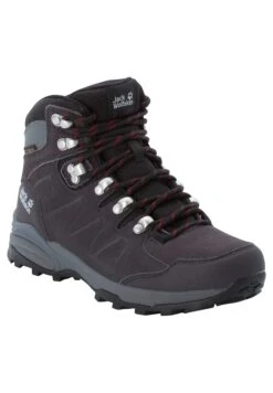 Jack Wolfskin Refugio Texapore- Hiking Shoes - Dark Steel Purple -Deals Sport Girl Outfit Store 725bdae19bc7427c9d12753d62f3345d