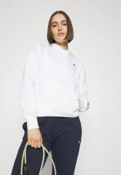 Champion Basic Hooded - Hoodie - White -Deals Sport Girl Outfit Store 747a007955124316978f236783b2464f