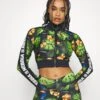 NEBBIA High Energy Cropped Jacket - Training Jacket - Green