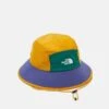 The North Face Run Bucket Unisex - Hat - Forest Fern/Cave Blue/Citrine Yellow