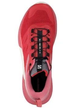 Salomon Sense Ride 5 - Trail Running Shoes - Tea Rose/Fiery Red/Vanilla Ice -Deals Sport Girl Outfit Store 78c0e7159c08417db0ca39e9109c718c