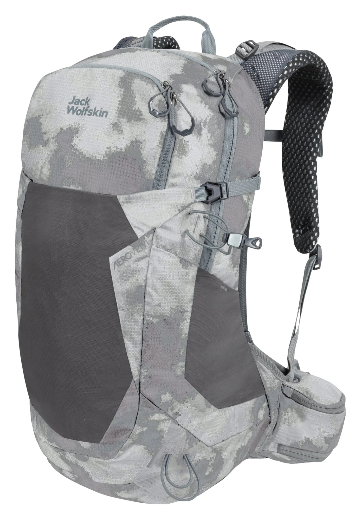Jack Wolfskin Crosstrail 22 St - Hiking Rucksack - Silver All Over 8 Jack Wolfskin Crosstrail 22 St - Hiking Rucksack - Silver All Over - Image 6