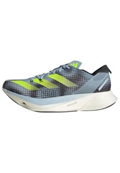 ADIDAS PERFORMANCE Adizero Adios Pro - Stabilty Running Shoes - Blue Core Black Lucid Lemon