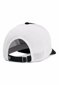 Under Armour Isochill Driver Adj - Cap - Black/White -Deals Sport Girl Outfit Store 7d07ff685b7247ecbb897b0ad3ab956b