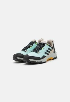 Adidas TERREX Terrex Ax4 Gore-Tex - Hiking Shoes - Semi Flash Aqua/Core Black/Preloved Yellow -Deals Sport Girl Outfit Store 822ca855deb14e28972d9f07449d0cff