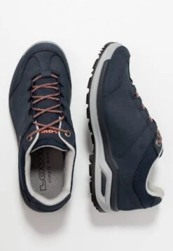 Lowa Locarno Gtx Lo- Hiking Shoes - Navy/Mandarine -Deals Sport Girl Outfit Store 823b42a9e5454d2398f5100fc756824e