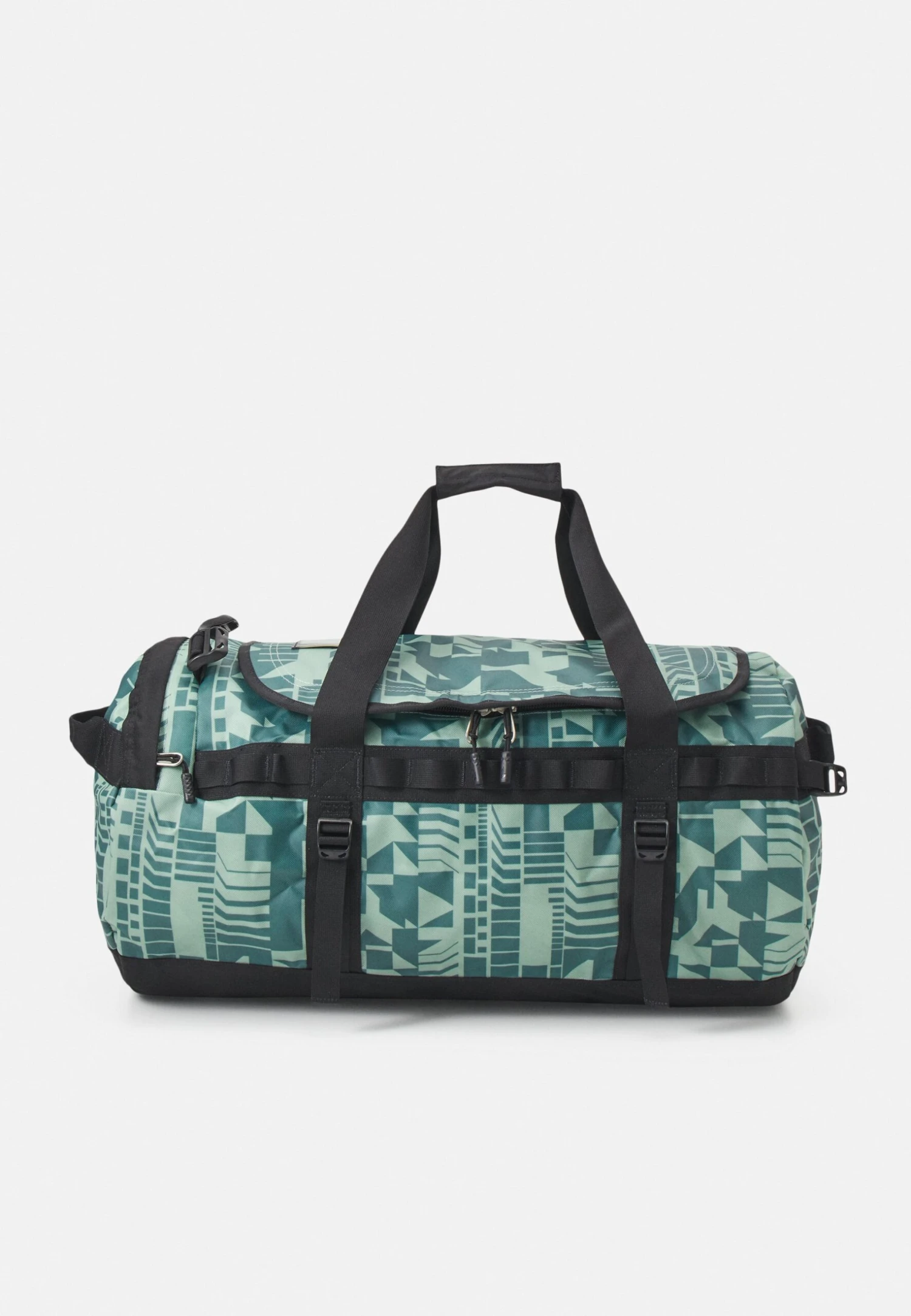 The North Face Base Camp Duffel M Unisex - Holdall - Misty Sage Irregular Geometry/Black 3 The North Face Base Camp Duffel M Unisex - Holdall - Misty Sage Irregular Geometry/Black