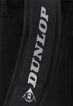 Dunlop Paletero Pro Series Unisex - Racket Bag - Black/Silver-Coloured -Deals Sport Girl Outfit Store 871d4ce0c0b443b985e5ea71cf229772