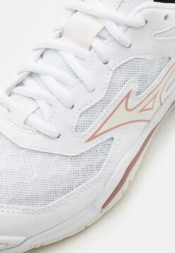 Mizuno Wave Phantom 3 - Volleyball Shoes - White/Rose/Snowwhite -Deals Sport Girl Outfit Store 87809342550c472597297557505f7ecb