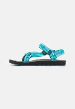 Teva Original Universal Tie-Dye - Walking Sandals - Sorbet Blue Coral