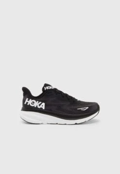 Hoka Clifton 9 - Neutral Running Shoes - Black/White -Deals Sport Girl Outfit Store 8dca1fc8b4ef42f3ae573073dbcc4d26