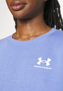 Under Armour Essential Crew - Sweatshirt - Baja Blue -Deals Sport Girl Outfit Store 8fe7a3a12b184e33bcd5603e906b98ce