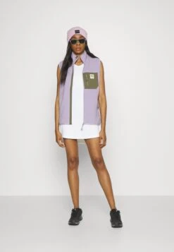 Kari Traa Røthe Vest - Waistcoat - Lilac/Dark Green -Deals Sport Girl Outfit Store 90e1e9d25fec47cb8aa57c2d76759e05