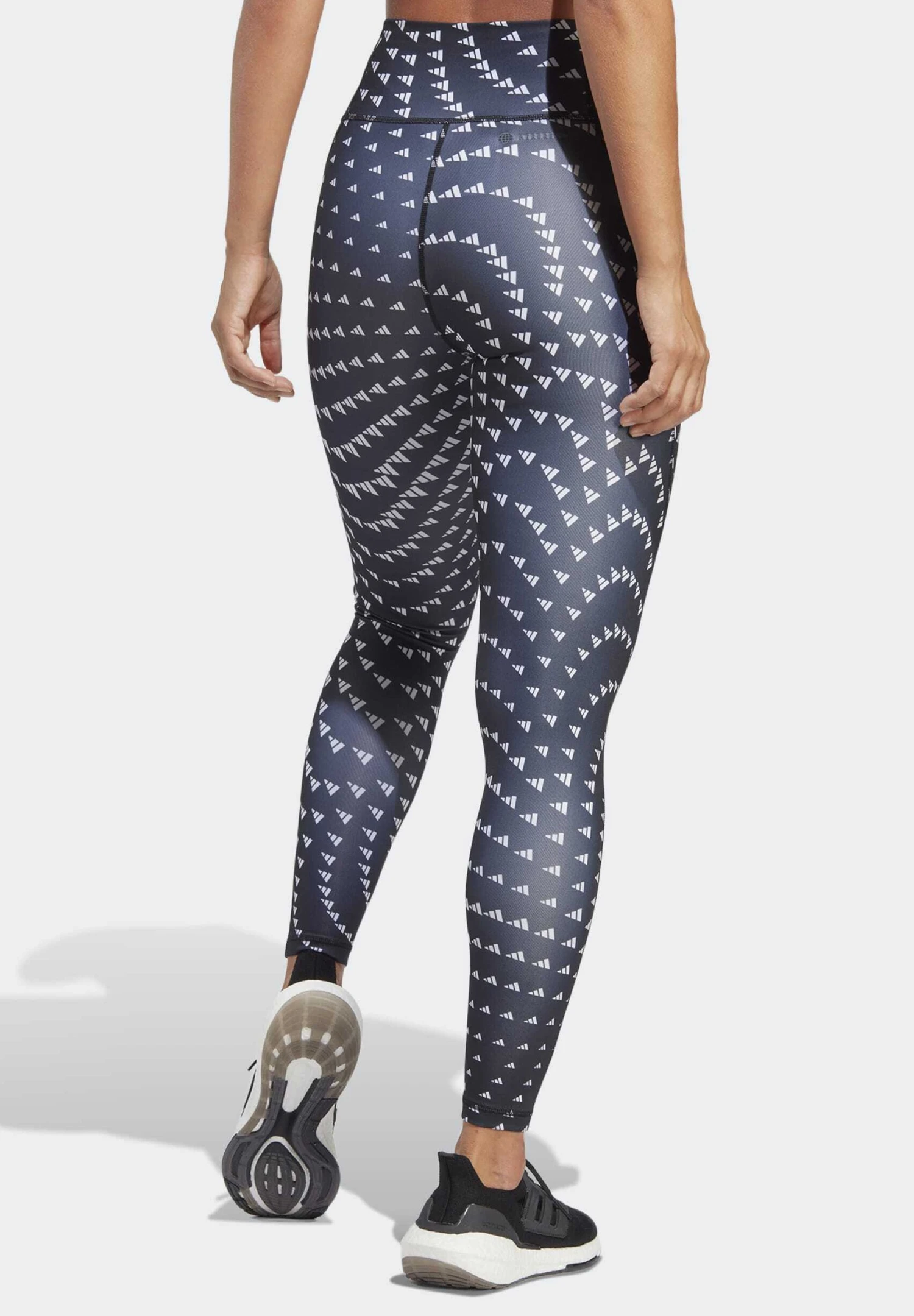 ADIDAS PERFORMANCE Run Ess Sea 7/8 - Leggings - White Black 4 ADIDAS PERFORMANCE Run Ess Sea 7/8 - Leggings - White Black - Image 2