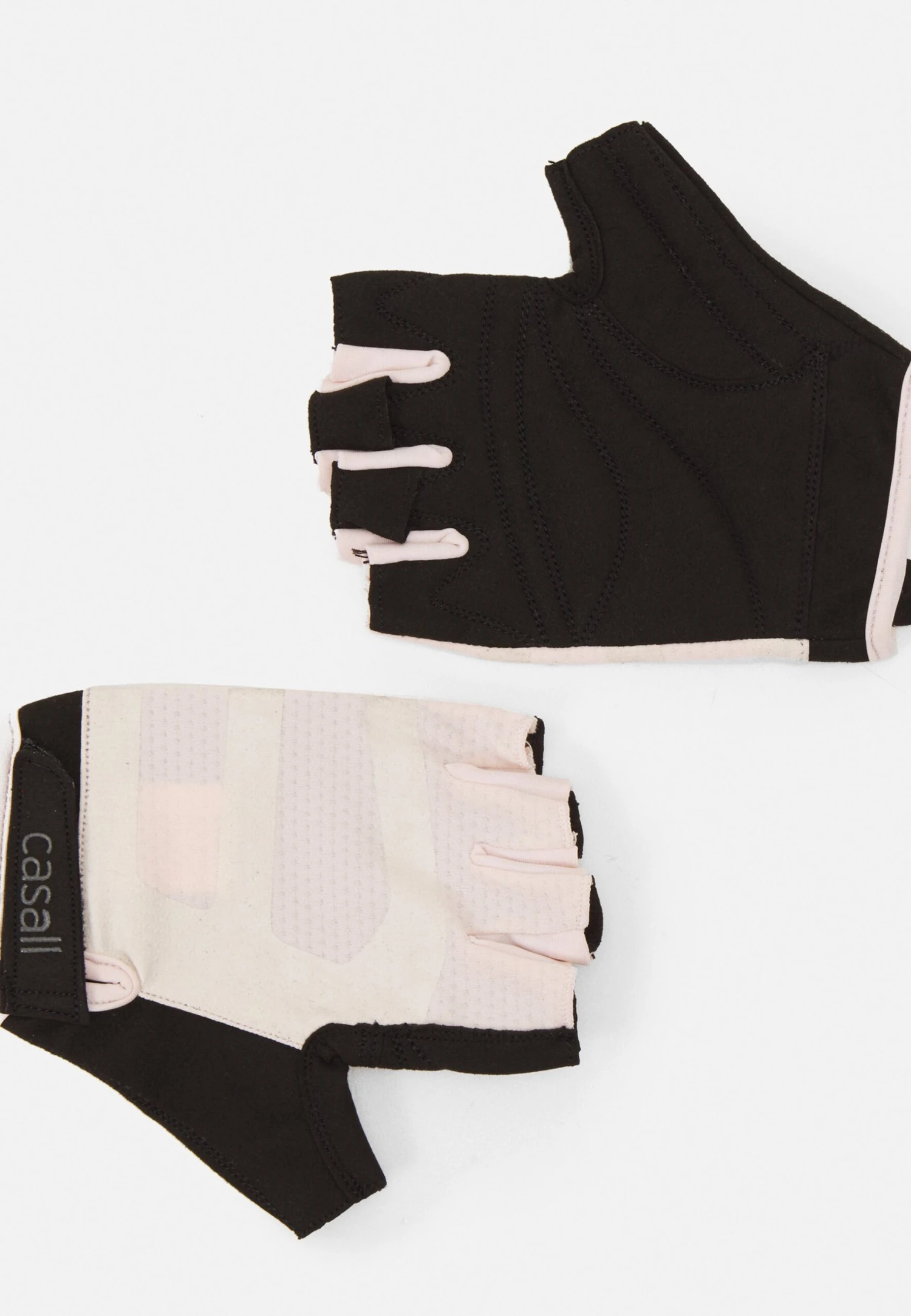 CASALL Exercise Glove - Fingerless Gloves - Pink/Black 4 CASALL Exercise Glove - Fingerless Gloves - Pink/Black - Image 2
