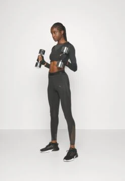 Puma Pamela Reif Elastic Leggings - Leggings - Black -Deals Sport Girl Outfit Store 97a1ce9cf9c74ebea97fe59a3188642d