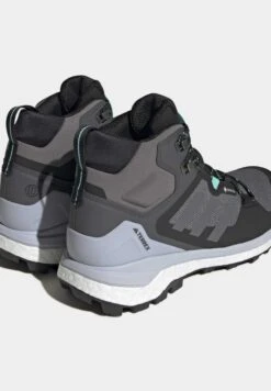 ADIDAS PERFORMANCE Terrex Skychaser 2 Mid Gtx W - Hiking Shoes - Grey Six/Grey Four/Halo Silver -Deals Sport Girl Outfit Store 997183cc5b544b26b104b0ba83f01998