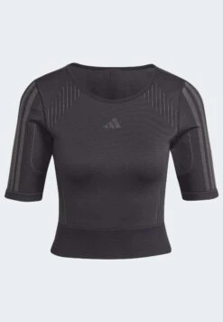 ADIDAS PERFORMANCE Sml T - Sports T-Shirt - Black/Grey Six -Deals Sport Girl Outfit Store 99dfae9528794f38bedb4bbdb7a9c8c6