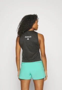 The North Face Crop Tank - Top - White/Asphalt Grey Dark Heather -Deals Sport Girl Outfit Store 9a9a945e896f4e8fa5ea40cc90c5a303