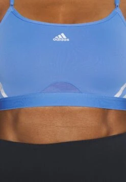 ADIDAS PERFORMANCE Aer Ls S - Light Support Sports Bra - Blue Fusion/White -Deals Sport Girl Outfit Store 9ac73bbbbf424f0ba78f04dff1b2f2f4